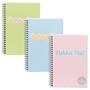 Wirebound notebook, A5, lined, 100 sheets, PUKKA PAD 